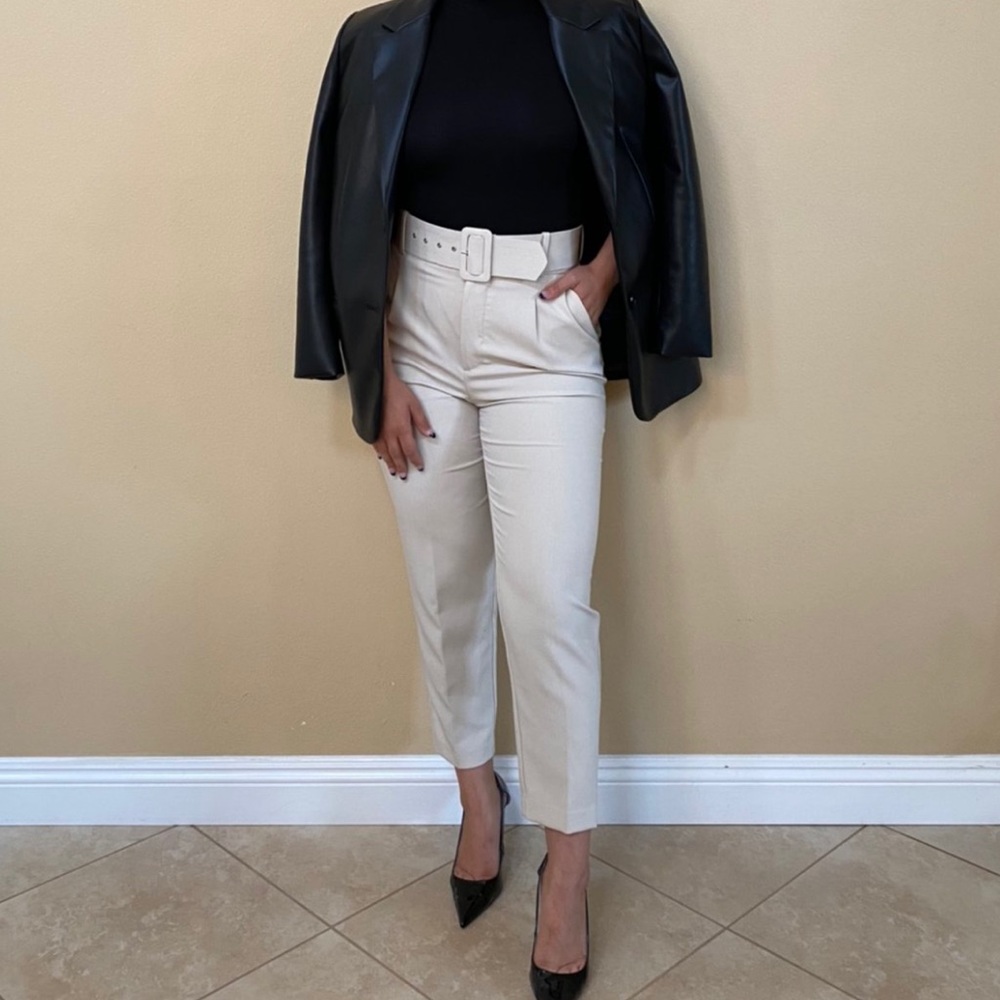 COPY - High Waisted Zara Belted Pants